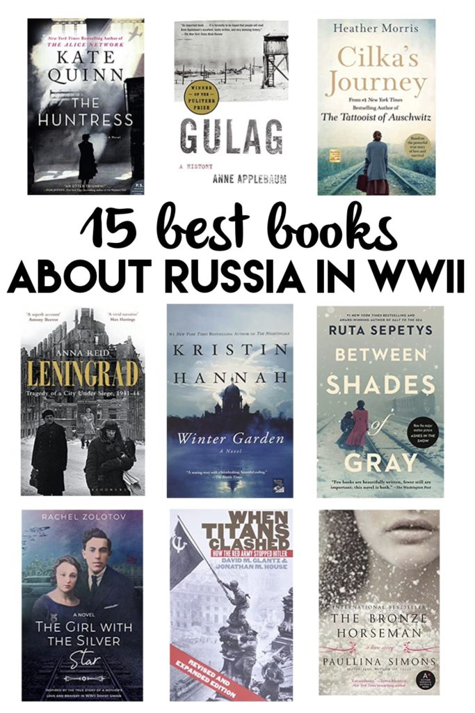 The impacts of World War Two on Russia is a perspective not often highlighted, yet it is an important aspect to understand in context of the military actions and human cost of this devastating time period. This book list includes the best historical fiction books about Russia, and the best nonfiction books about Russia during WWII. From the Russian Gulags and work camps to the invasion of Leningrad by Germany, the full scope of Russia's involvement is covered in this list of books to read about Russia. #booklists #ww2books #historicalfiction #bestbooklists #russiawwII