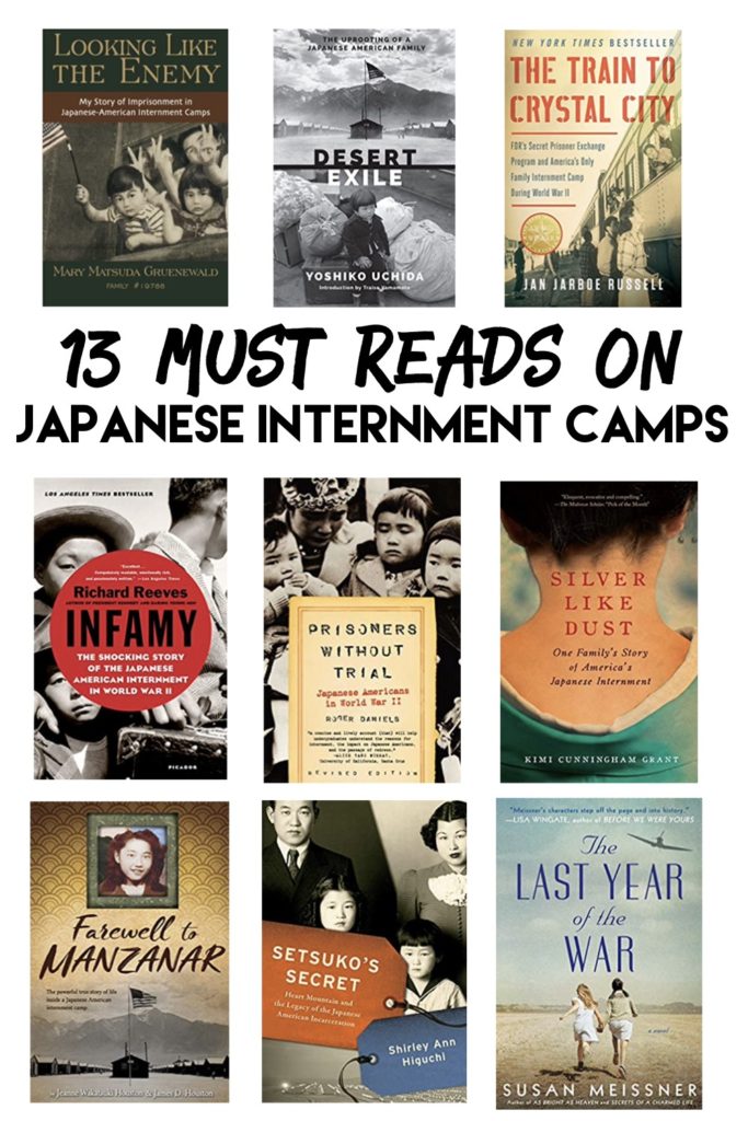 This book list on the 13 books to read to learn about the Japanese Internment Camps in America aims to help us better understand how this shameful period of US history happened, and what the human cost was. Shortly after Pearl Harbor, the U.S. Government issued executive orders that forced Japanese American families across the country out of their homes, their businesses and onto trains, for no crime other than being of Japanese decent. They would end up living in internment camps, scattered across the United States for the duration of World War Two, lives upended and never the same again. #ushistory #booklists #bestbooks #nonfictionww2 #ww2 books