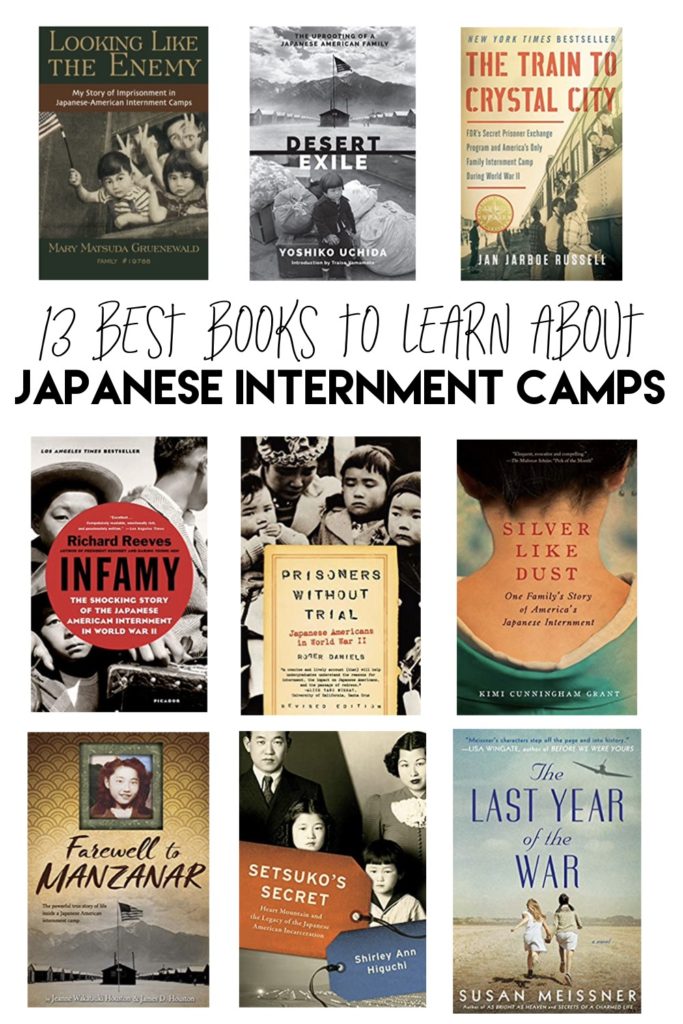 This book list on the 13 books to read to learn about the Japanese Internment Camps in America aims to help us better understand how this shameful period of US history happened, and what the human cost was. Shortly after Pearl Harbor, the U.S. Government issued executive orders that forced Japanese American families across the country out of their homes, their businesses and onto trains, for no crime other than being of Japanese decent. They would end up living in internment camps, scattered across the United States for the duration of World War Two, lives upended and never the same again. #ushistory #booklists #bestbooks #nonfictionww2 #ww2 books