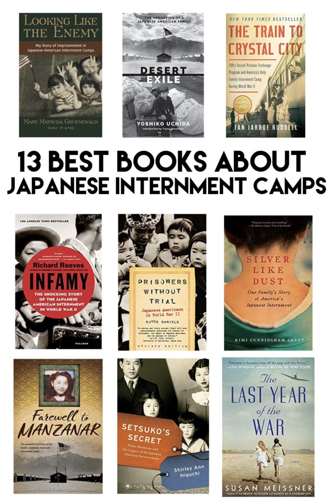 This book list on the 13 books to read to learn about the Japanese Internment Camps in America aims to help us better understand how this shameful period of US history happened, and what the human cost was. Shortly after Pearl Harbor, the U.S. Government issued executive orders that forced Japanese American families across the country out of their homes, their businesses and onto trains, for no crime other than being of Japanese decent. They would end up living in internment camps, scattered across the United States for the duration of World War Two, lives upended and never the same again. #ushistory #booklists #bestbooks #nonfictionww2 #ww2 books
