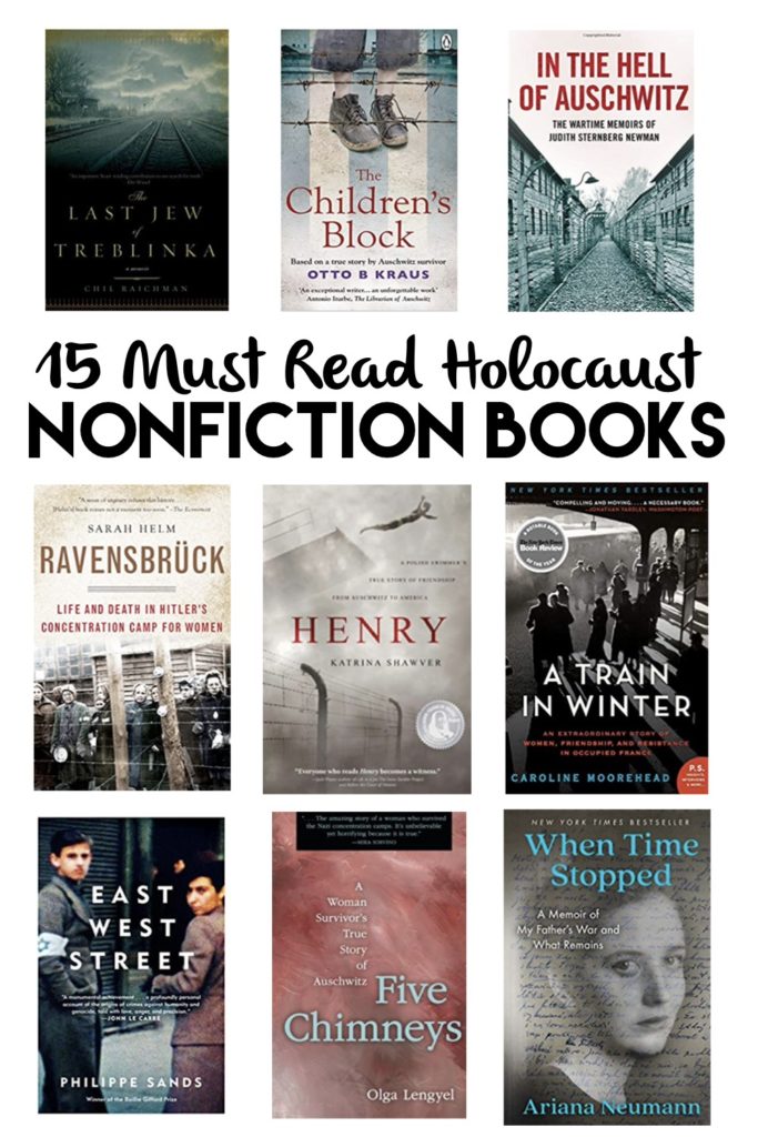 It's so important that we understand the horrors that took place during the Holocaust, and even more important that we read the stories and experiences of survivors that endured it in their own words. This list of nonfiction books about the Holocaust cover several different concentration camps, including Auschwitz, Ravensbruck, Treblinka and more, and includes a few books about the resulting Nuremberg Trials that were held for the men and women who carried out these atrocities and crimes against humanity. #wwiibooks #nonfiction #holocaustbooks #europebooks #historybooks