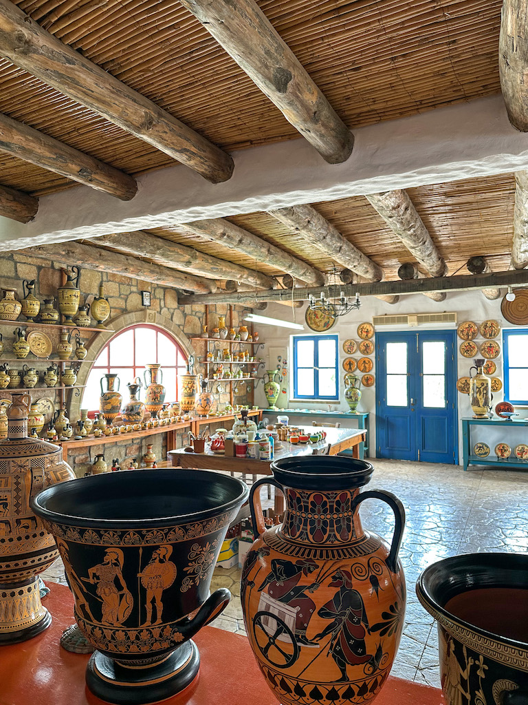 lindos-greece-pottery-shop