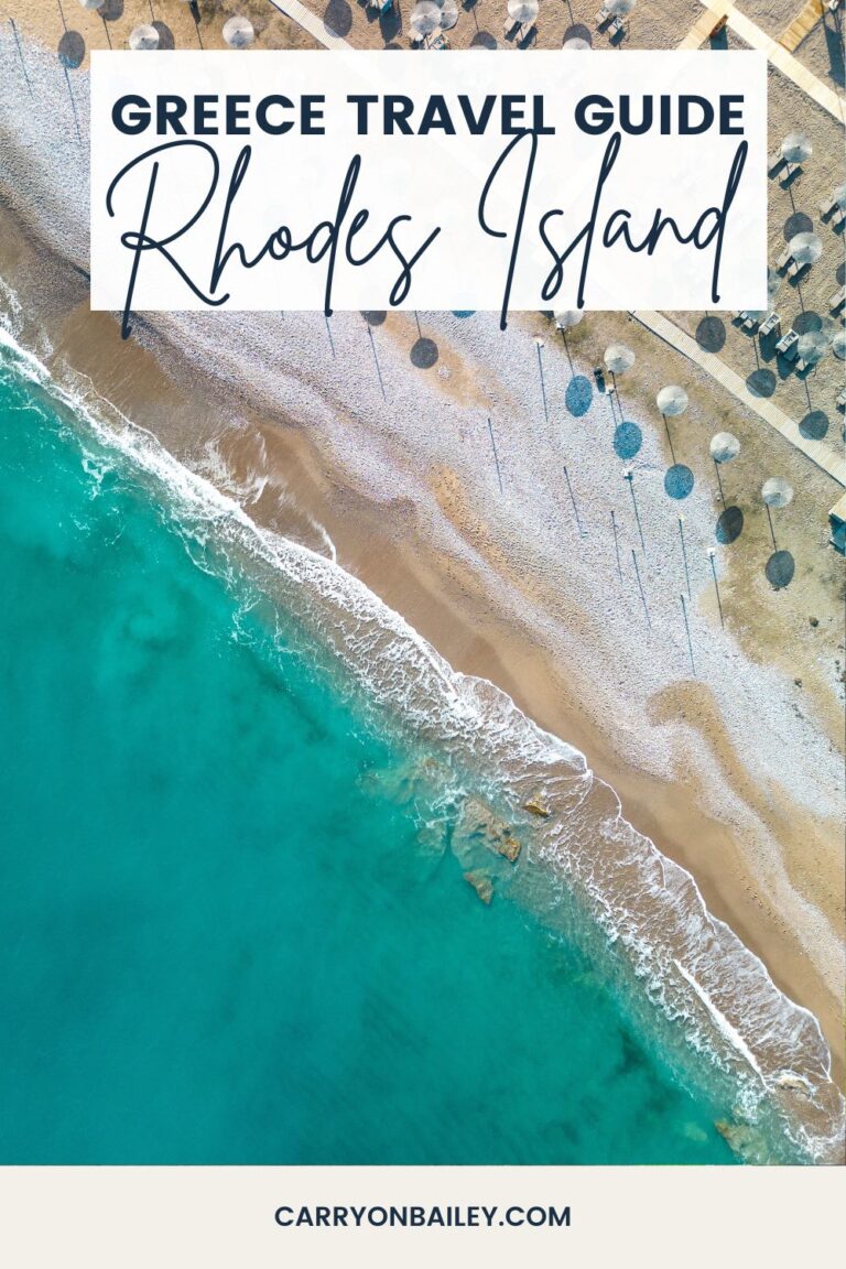 Istorm Rhodes Exploring Rhodes, Greece: A 6-Day Itinerary for the Greek Isle of ...